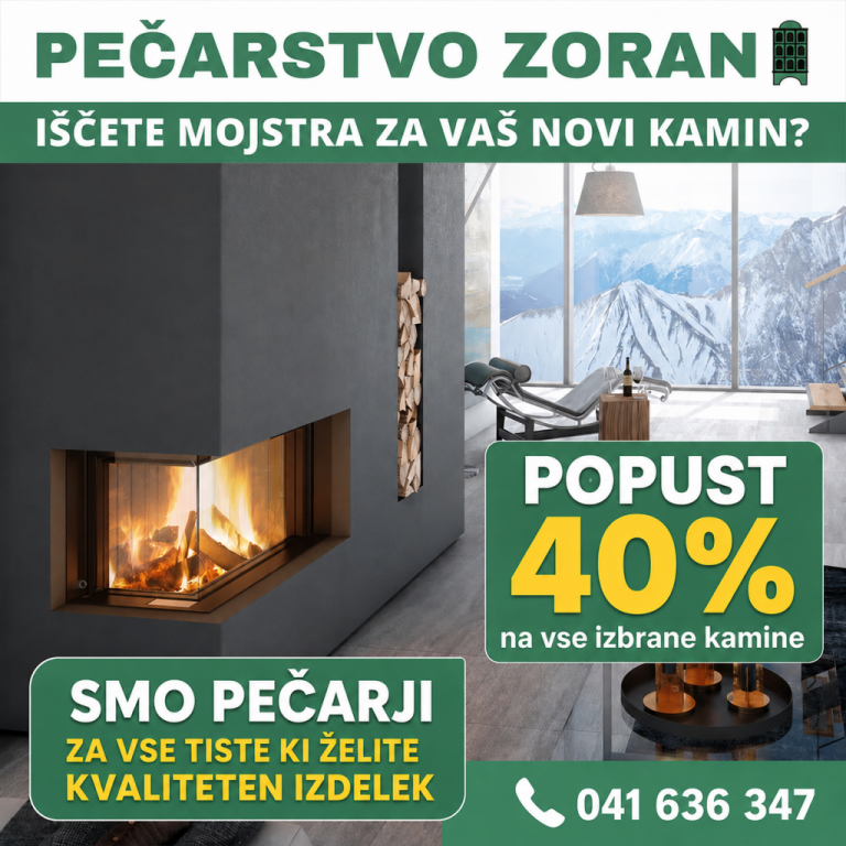 Najugodnejša cena toplozračnih kaminov ta hip!
